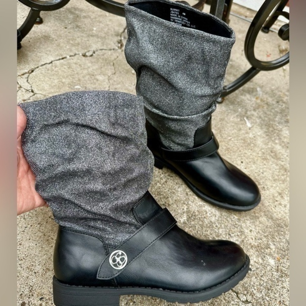 Jessica Simpson Black summit girl boots